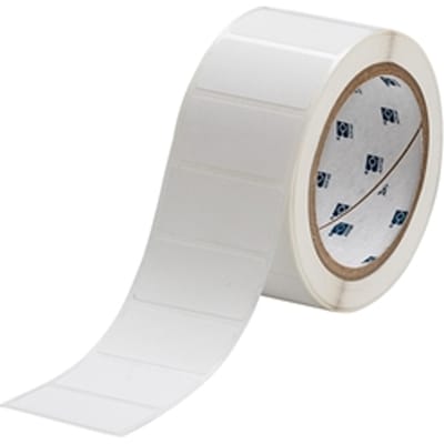Brady THT-17-422-3 label polyester glanzend wit 50,80 x 25,40 mm (origineel)