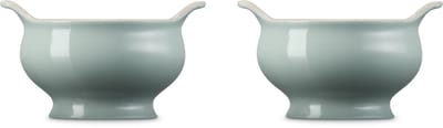 Le Creuset Soepkommen Set van 2 in Aardewerk 0,60 Liter Sea Salt