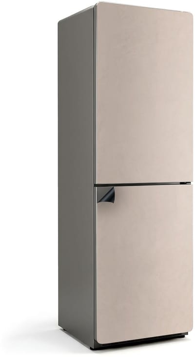Wallfluent Magnetische Koelkastmat - Perzik Koelkast Magneet Sticker - 60 cm x 190 cm - Perzik Magnetische Koelkastmat - Koelkast Cover Magneet - Magnetische Koelkastbescherming - Keuken Decoratie Magneet
