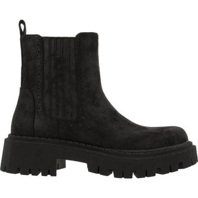 Bullboxer - Enkellaars - Dames - Zwart - Maat 40 - Laarzen