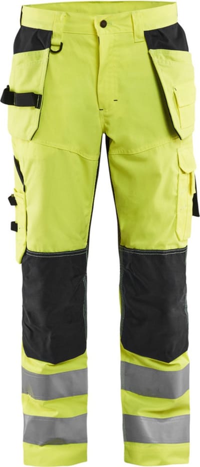 Blaklader Werkbroek High Vis met ventilatie 1565-1811 - High Vis Geel/Zwart - C44