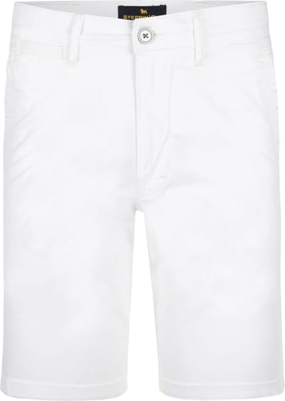 Steppin' Out Short Boston Wit - Maat 56 - Heren - Korte broek
