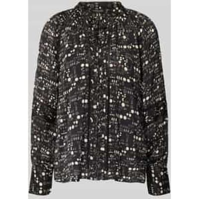Blouseshirt met V-hals