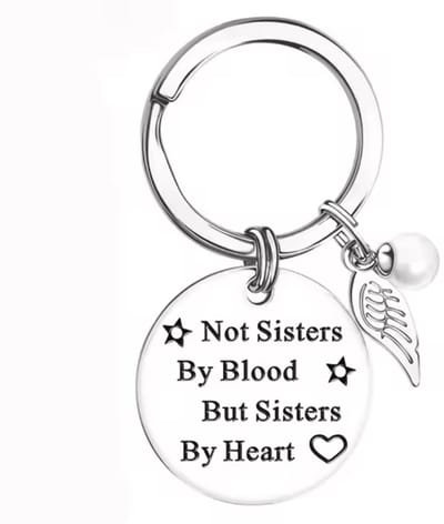 BFF sleutelhanger - Best friend cadeau - RVS - Blood sisters - Beste vriendinnen - Gebaar - CHPN