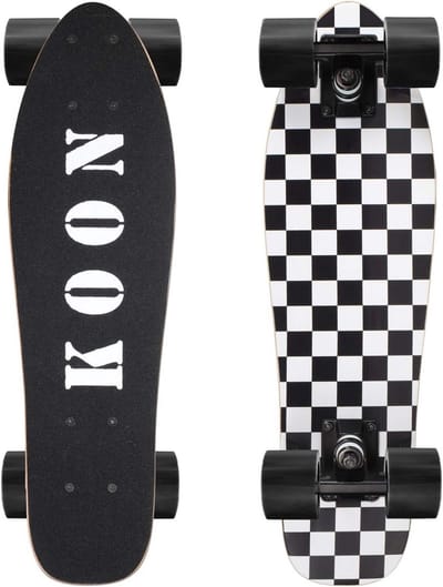 Compleet Skateboard - Mini Cruiser - Buiten Spelen - Kleurrijke LED Wielen - 56 cm - Meerdere Designs