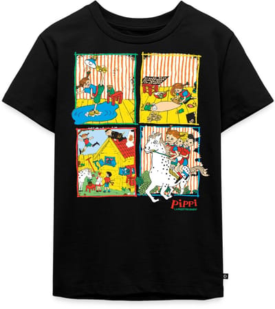 Pippi Langkous En Je Vrienden Tegels Premium T Shirt Kinderen