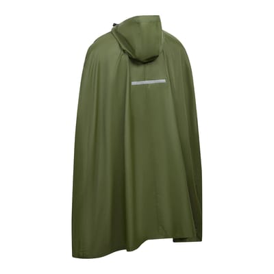 Trespass - Unisex Qikpac Waterdichte Opbergbare Poncho met Capuchon (Mos)