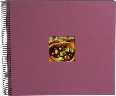 Goldbuch - Spiraal fotoalbum Bella Vista - Fuchsia - 35x30 cm