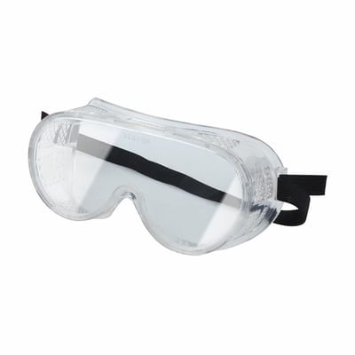 wolfcraft - Ruimzichtbril - Veiligheidsbril - Overzetbril - Volledige Oogbescherming - 4937000