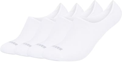 s.Oliver sokjes unisex, Bamboo Footies, 4-pack, no-show sokken, bamboevezel sokken, mesh-ventilatie, ondersteuning van de voetboog, sneaker sokjes
