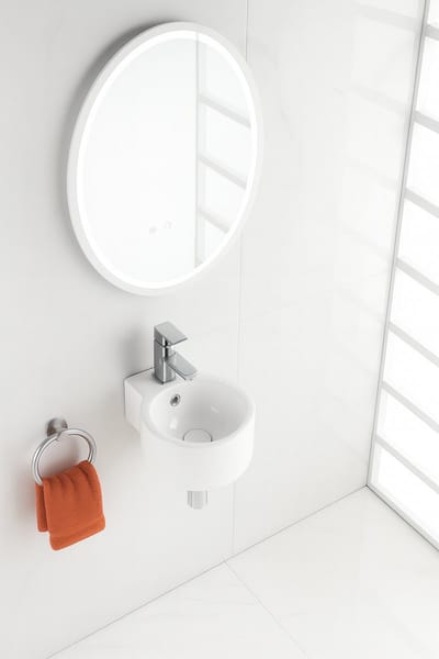 AquaVik Fontein Vattnklar 32 x 27,5 x 16 cm Keramiek Snö Wit glans
