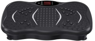 Cherrys Finds - Trilplaat Fitness - Tot 150 kg - 99 Snelheidniveaus - 5 Automatische Programma's - Met Bluetooth - Afstandsbediening - Luidspreker - Lichaamstraining voor Spieropbouw & Vetverbranding - Massagetoestel voor Thuis