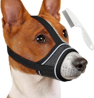 SVG commerce Muilkorf voor kleine honden - nylon - bescherming tegen giftige aas - huisdierkam - voedselbescherming - meubels - blaffen - bijten - maat S