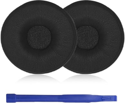 Vervangende Oorkussens voor Jabra Engage 55/65/75 Mono Hoofdtelefoon - Zacht Schuim en Kunstleer, Comfortabele Oorkussens voor Geluidsisolatie en Langdurig Gebruik