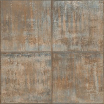 Dutch Wallcoverings | Vliesbehang | Perspectives blokken bruin | PP3401