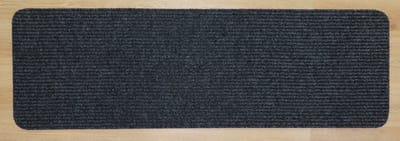 PRIMA - Heavy Duty - Keukenmat - loper - zwart - antraciet - 50x160cm - antislip