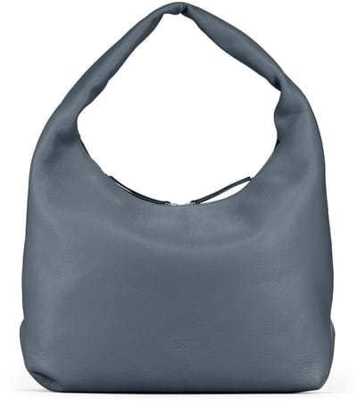 JOST Leren schoudertas Vika Hobo Bag Petrol