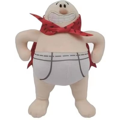 Schattige Anime Kapitein Onderbroek Pluche Voor Meisjes Jongens Kinderen Knuffels Voor Kinderen Kerstcadeaus beige