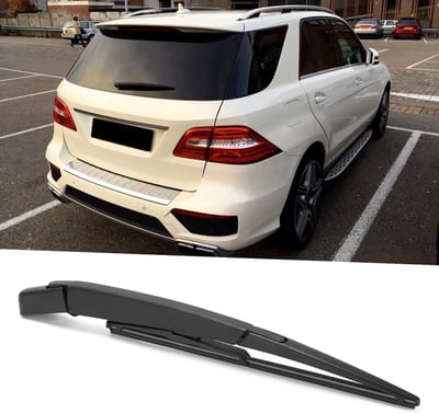 Dailygoods- Achterruitwisser vervangend - uitstekende reiniging - ABS/rubber - OE-compatibel A1648200744 - vervanging voor GLE350/GLE400 - 4-deurs Sport Utility - Ruitenwisser