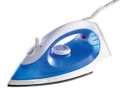 Stoomstrijkijzer - Kreukelverwijderaar - Snel Strijken - Thermostatische Regeling - 1800 Watt - Blauw