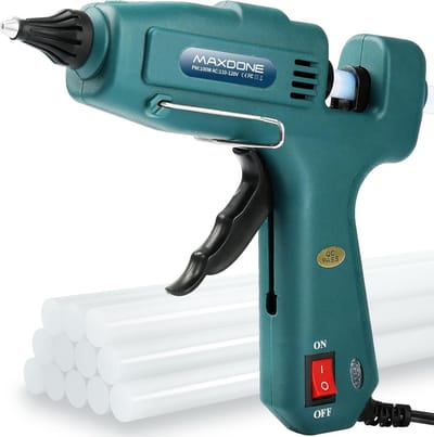 Krachtig Lijmpistool 100W met 12 Grote Lijmstiften voor Klussen en Reparatie