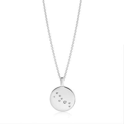 Sif Jakobs Jewellery Dames-Ketting 925 Zilver gerhodineerd Zirkonia One Size Stvier 87604373