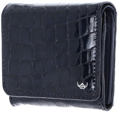 Golden Head Leren portemonnee Cayenne RFID Protect RV-Börse 3335 Nachtblau donkerblauw