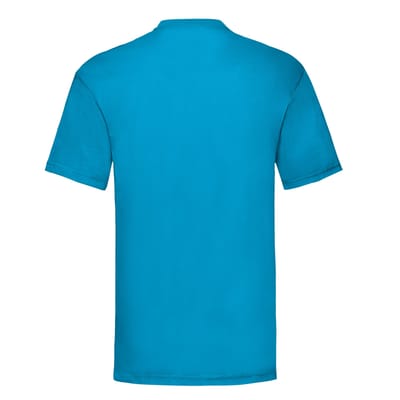 Fruit of the Loom Unisex Adult Waardevol T-Shirt (Azuurblauw)