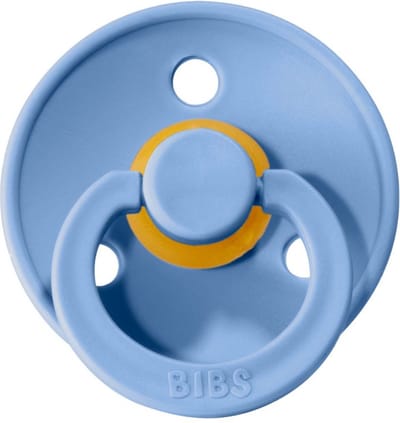 Bibs Sky Blue 0-6 mnd Fopspeen