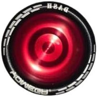 Aluminium Yoyo - Niet-reagerende Yoyo - Geavanceerde Trucs - Vliegtuigkwaliteit Aluminium - 52.3 mm Diameter - Zwart Rood