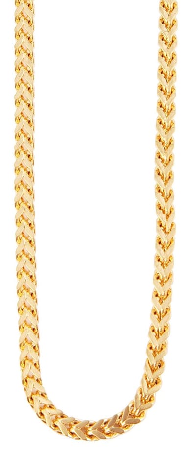AKZENT Akzent unisex ketting Henri, goudkleurig, duurzaam