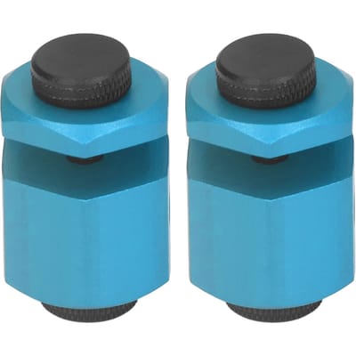 Trapgages voor timmerman's winkelhaak en dakspant trapgereedschap dakspant markering herhalende hoeken blauw blauw
