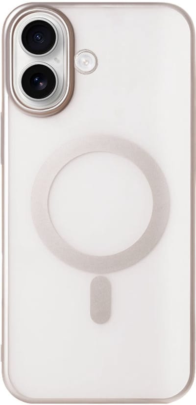 Rixus Instinct Mag Case For iPhone 16 Titanium Grey