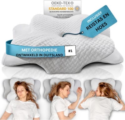 TADES® Anti Snurk Kussen - Anti Snurk - Anti Snurk Producten - Apneu Kussen - Anti Snurk Kussen Zij Slaper - Kussen Tegen Snurken - Antisnurk Kussen - Slaapapneu