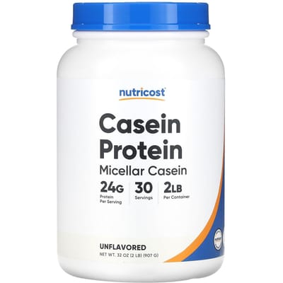 Nutricost, Protéine de Caséine, Non Aromatisée, 2 lb (907 g)