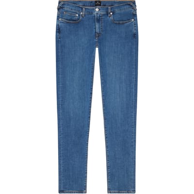Paul Smith Mens Slim Fit Jean Blue Over Dyed Maat: W38 L | Slim Jeans Outlet | Heren | Blauw