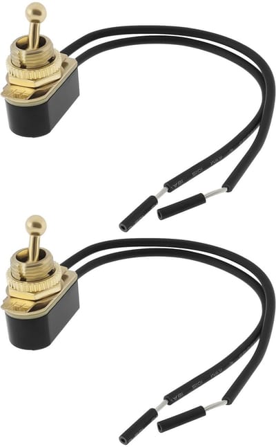 Dailygoods - Set van 2 Heavy Duty Tuimelschakelaars voor Auto en Marine Toepassingen