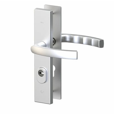 Veiligheidsgarnituur - Aluminium - Aluminium - VEILIG - VEILIG 2200 met kerntrekbeveiliging SKG - kruk-kruk PC92