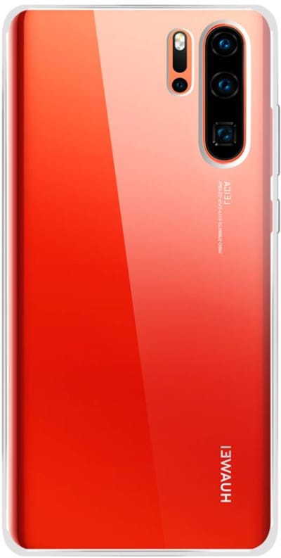 Bigben Connected, Hoesje geschikt voor Huawei P30 Pro - Anti-Shock met Verhoogde Randen, Transparant