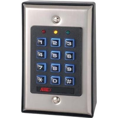 EtiamPro Codetoetsenbord, autonoom, met achtergrondverlichting, ideaal voor woningen en bedrijven, compatibel met elektronische sloten en automatische systemen, uitgebreide beveiligingsfuncties, LED's