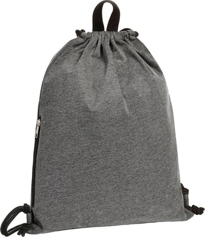 Rugtas Grijs - Drawstring bag Jersey (Antraciet)