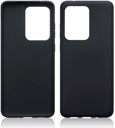 Samsung Galaxy S20 TPU hoesje Back Cover - Mat Zwart