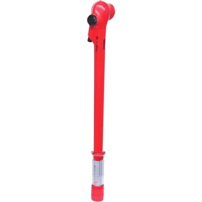 KS TOOLS 1/2" Momentsleutel met beschermende isolatie en omschakelbare ratelkop 40 - 220 Nm - 117.1303