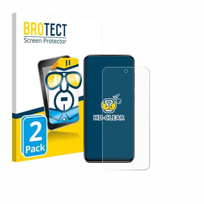BROTECT - Screenprotector voor Oukitel C68 Plus - Folie Beschermfolie transparant 2 Stuks