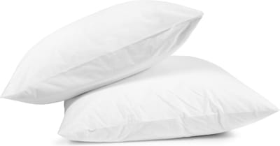 Excellence Katoen Satijn Normale Kussenslopen 60x70 cm Wit - 2-PACK
