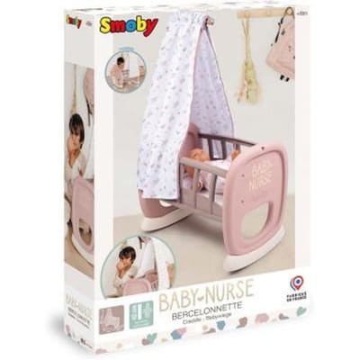 Smoby Baby Nurse schommelwieg Poppenmeubelen