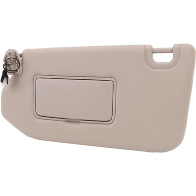 Pare-soleil côté conducteur gauche Pare-soleil Élégant Beige Miroir de maquillage Panneau pare-soleil pour Pathfinder Indonésie R52 2012 beige