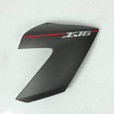 Écope droite noir mat pour moto Yamaha 600 XJ6 Diversion 2016 20S-W217H-12-P0