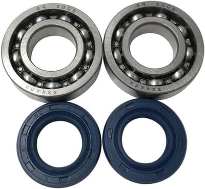 Krukas Lager Oliekeerring Kit - Kettingzaag Onderdelen - Onderhoud Kettingzaag - Vervangt OEM Nummers - 15mm x 25mm x 5mm