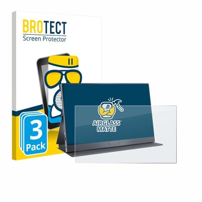 BROTECT - Screenprotector voor CUIUIC GS156B2 - Folie Beschermfolie Beschermglas matte 3 Stuks